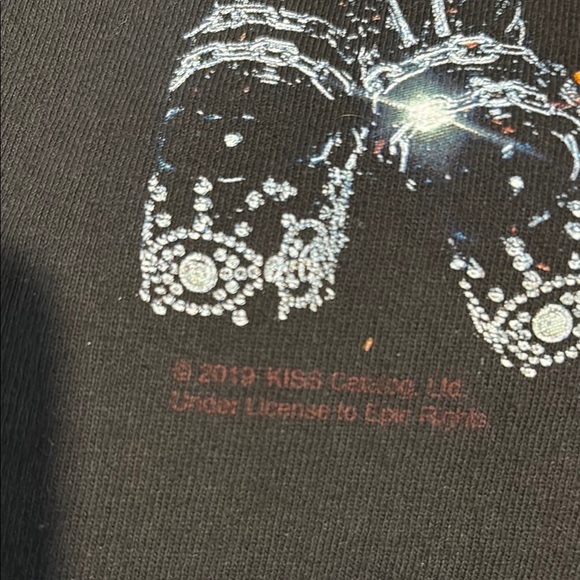 KISS Black Graphic T-Shirt - Picture 4 of 6